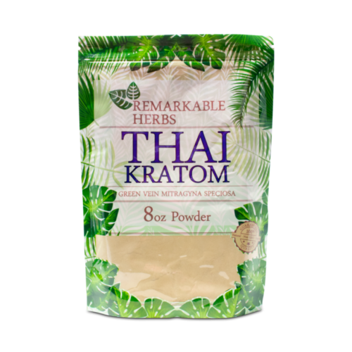 Green Vein Thai Powder Remarkable Herbs 8oz