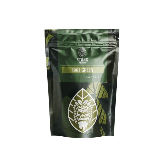 Strng Kratom Capsules Green Bali 30C