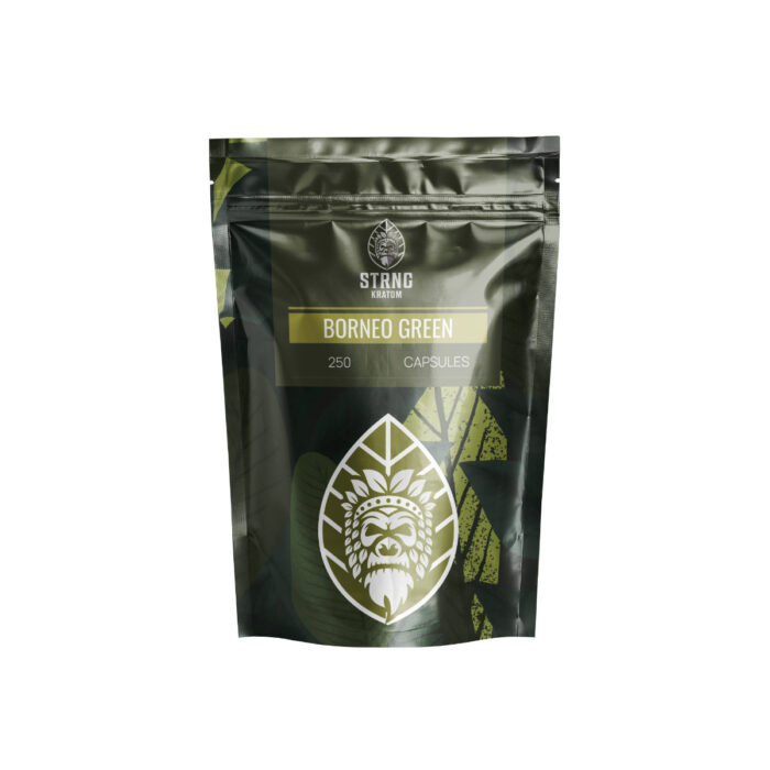 Strng Kratom Capsules Green Borneo 250C