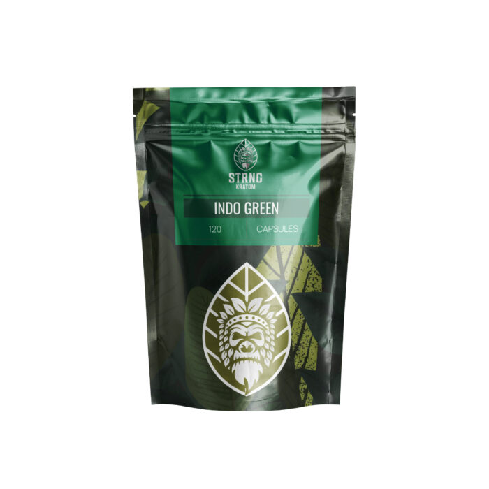 Strng Kratom Capsules Green Indo 120C