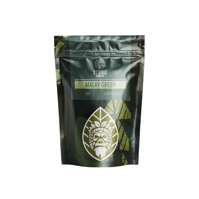 Strng Kratom Capsules Green Malay 120C