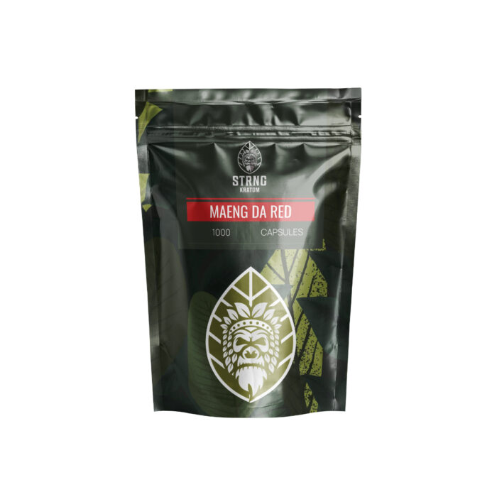 Strng Kratom Capsules Red Maeng Da 1000C