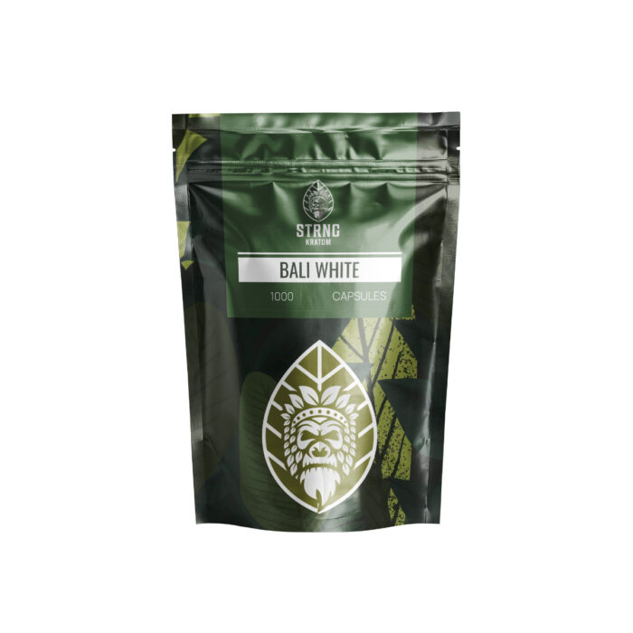 Strng Kratom Capsules White Bali 1000C